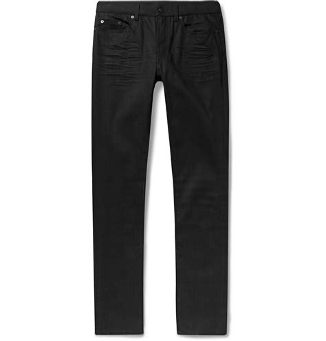 yves saint laurent denimjack|ysl black jeans.